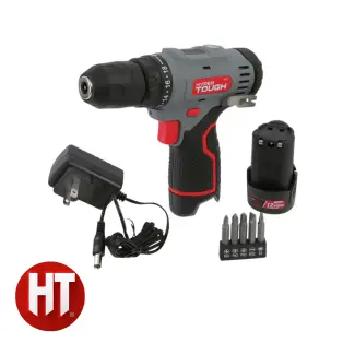 Hyper Tough 12V Max Lithium-Ion Cordless 3,8-inch Drill Driver with 1.5Ah Battery
