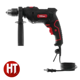 Hyper Tough 6-Amp 1/2-inch Corded Hammer Drill, Keyed Chuck, 120 Volt,